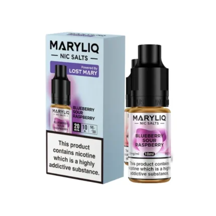 Blueberry Sour Raspberry – Premium MARYLIQ Nic Salts