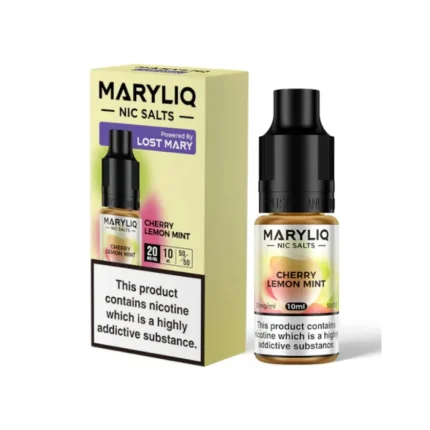 Cherry Lemon Mint – Nic Salts MARYLIQ
