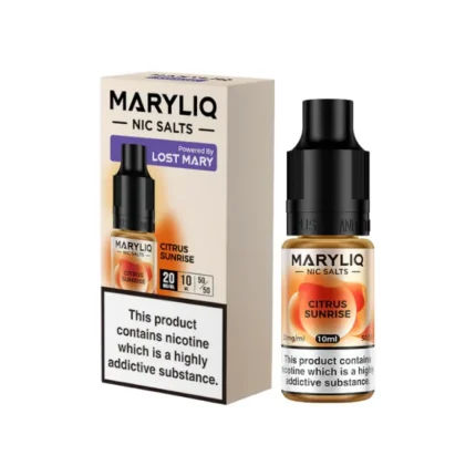 Citrus Sunrise – Nic Salts MARYLIQ
