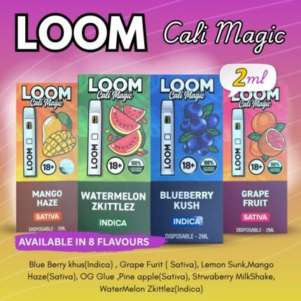 LOOM  Cali Magic  Disposable-2ml  Flavours